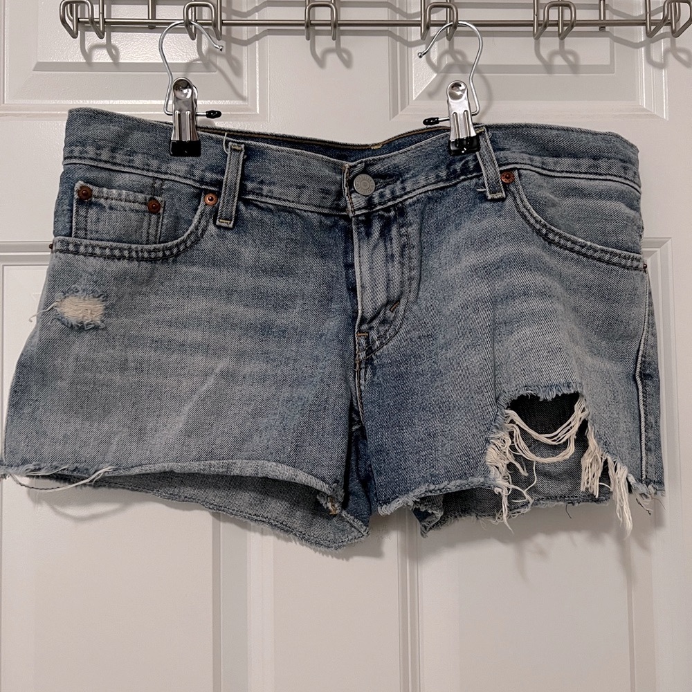 Levi's Women's Classic Blue Jean Shorts
